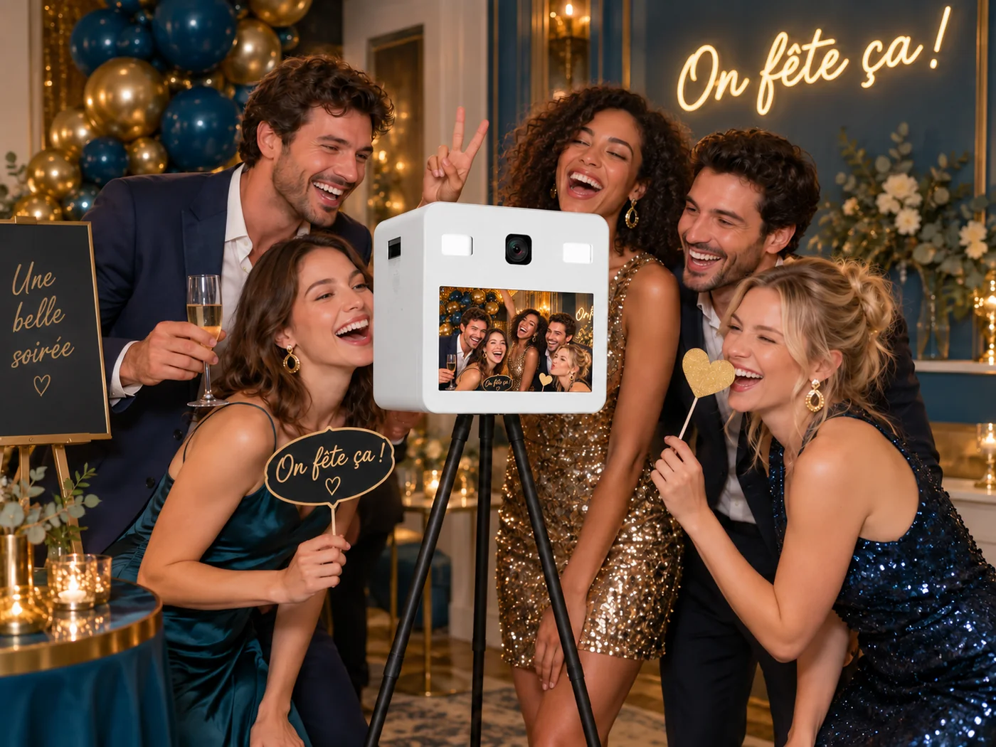 La SelfieDream en situation lors d'un événement