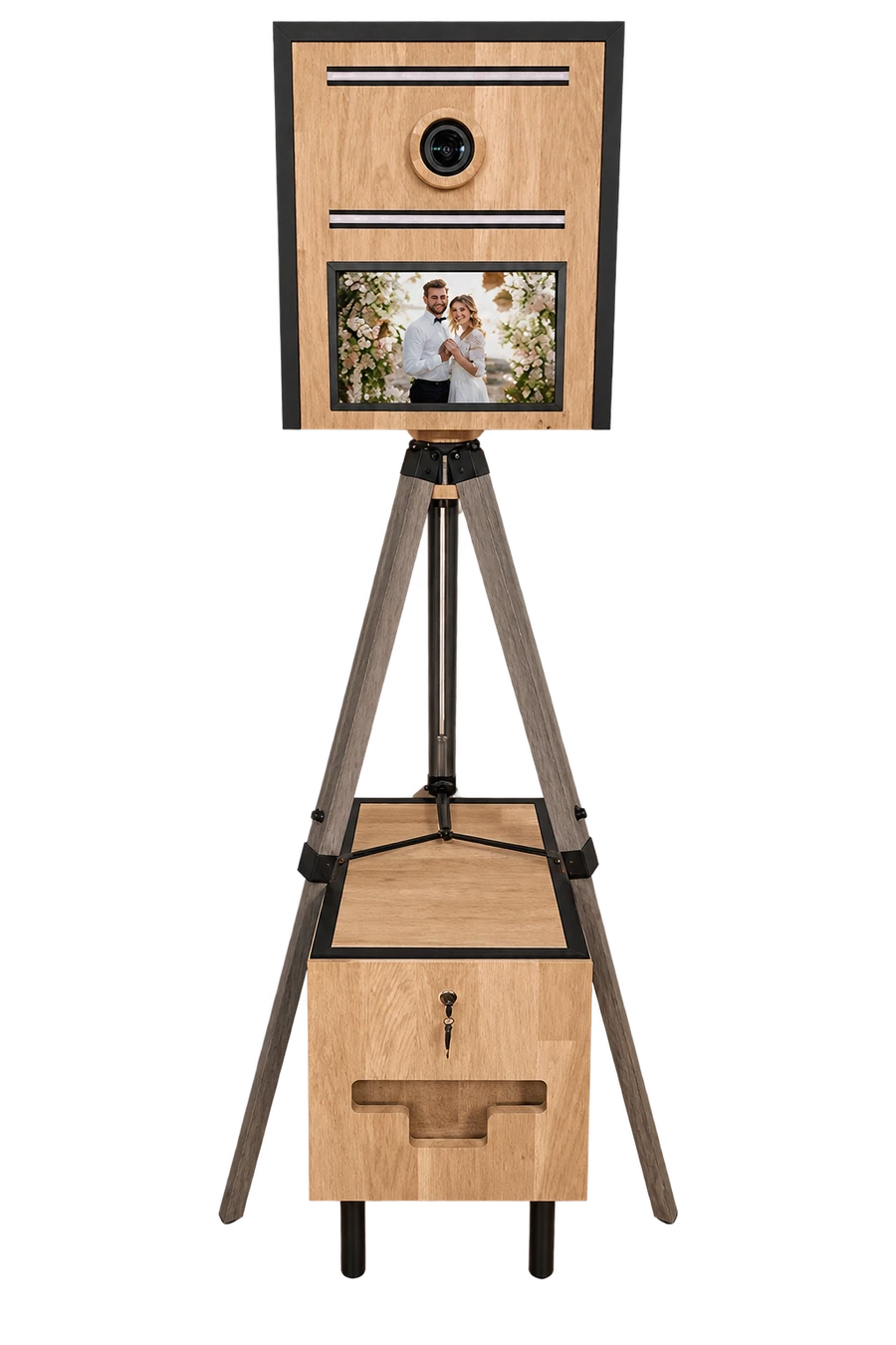 Photo détourée de la borne SelfieVintage